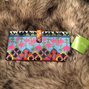 Vera Bradley NWT wallet multi-color “Leather”
